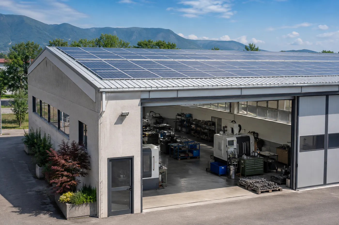 Officina meccanica · 40 kWp