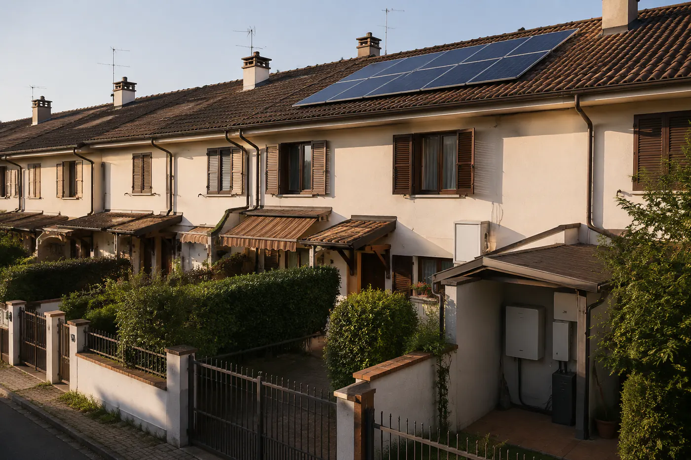 Villetta a schiera · 4,5 kWp