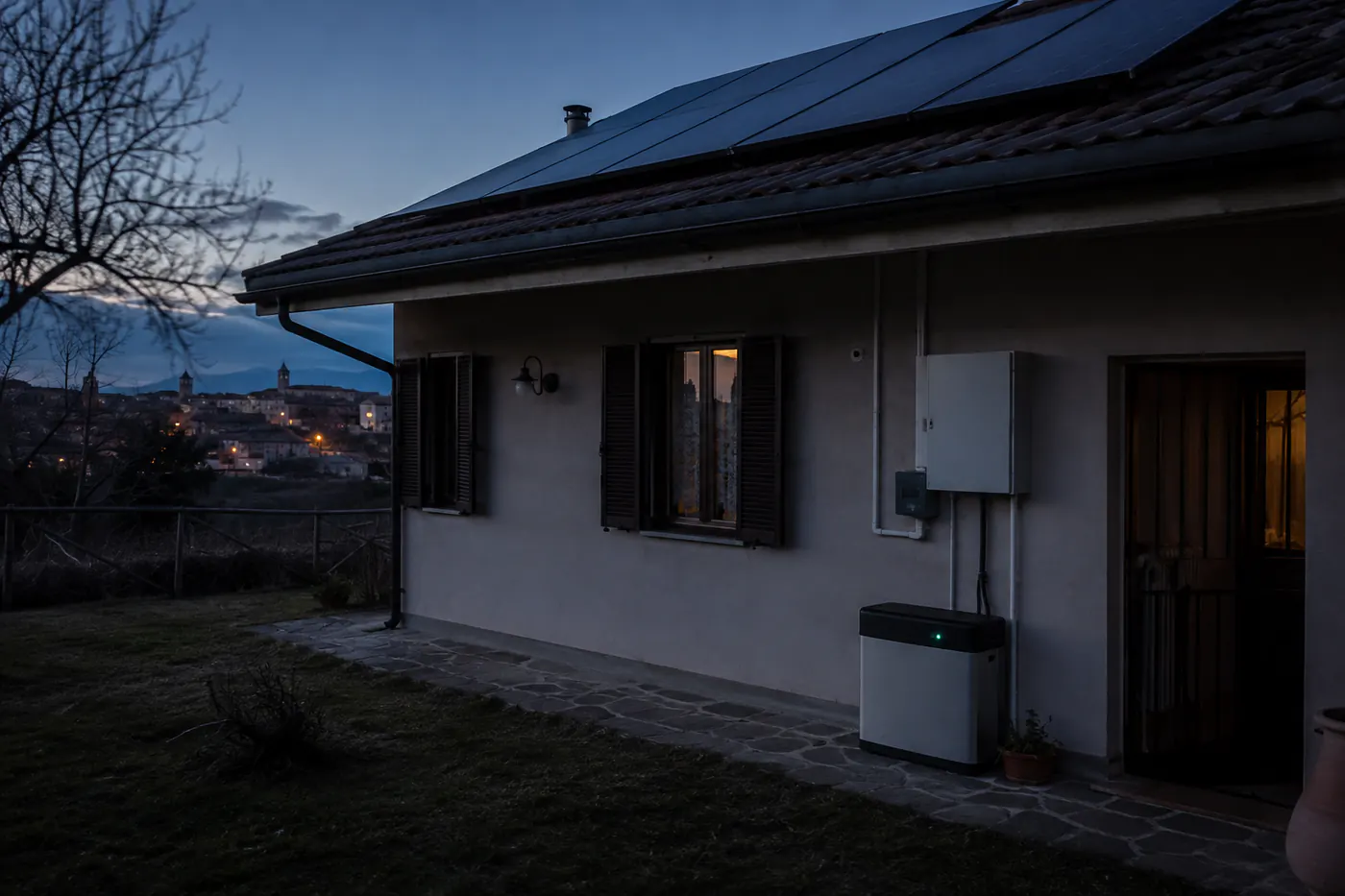 Blackout in campagna, frigo scarico e caldaia ferma